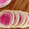 300 WATERMELON RADISH Beauty Heart Raphanus Sativus Pink White Vegetable Seeds