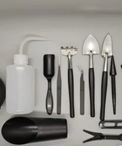 Bonsai Tools | Terrarium Tools | 13pcs Mini Garden Tool Set | Perfect for Miniature Gardening | Durable Multi-Functional Tools