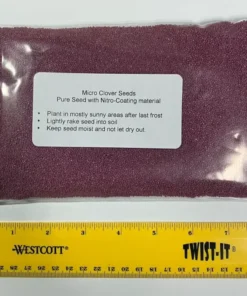 Micro Clover Seeds - 1/2 Pound - Covers Up To 1000 Square Feet - Grass Seeds For Lawn