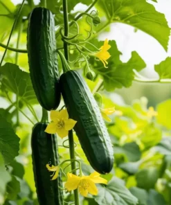 30 Muncher Cucumber - Burpless Cucumber Seeds for Home Garden