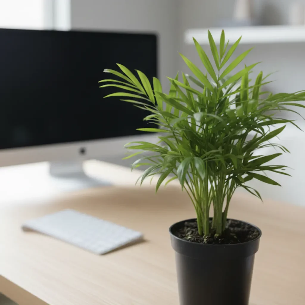 Parlor Palm Indoor Plant – Chamaedorea Elegans – Air Purifier – 3 inch Nursery Pot