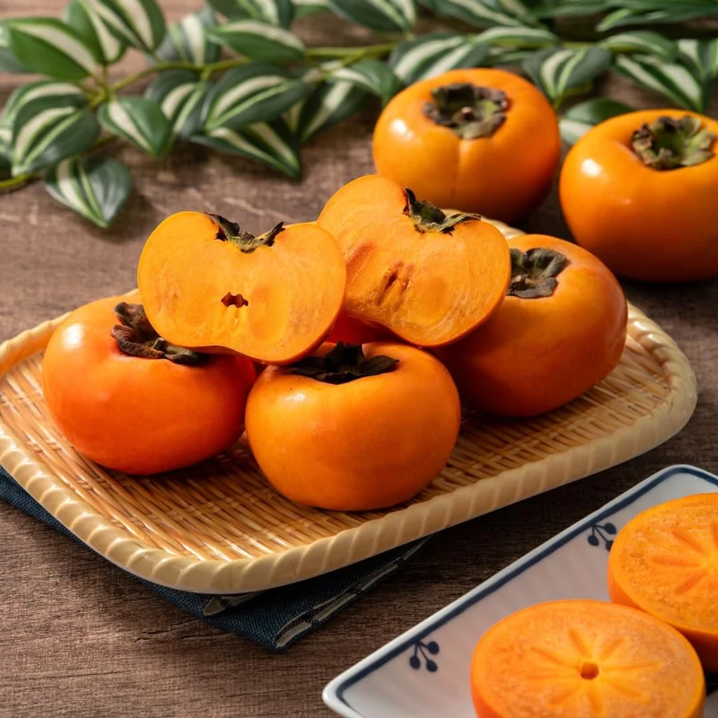 American Persimmon Live Bare Root Plants - Set of 2, 6-12 Inches Tall, Outdoor Fruit Tree - Image 2