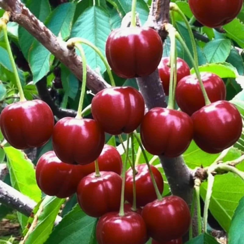 Barbados Cherry Tree Live Plant 12" - High Yielding Fruit Tree Outdoor - Image 1