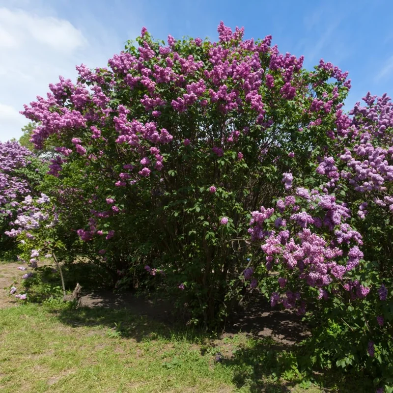 Dark Purple Lilac Tree Live Plant, Quart Pot, Dormant, Zones 3-7, Outdoor - Image 2