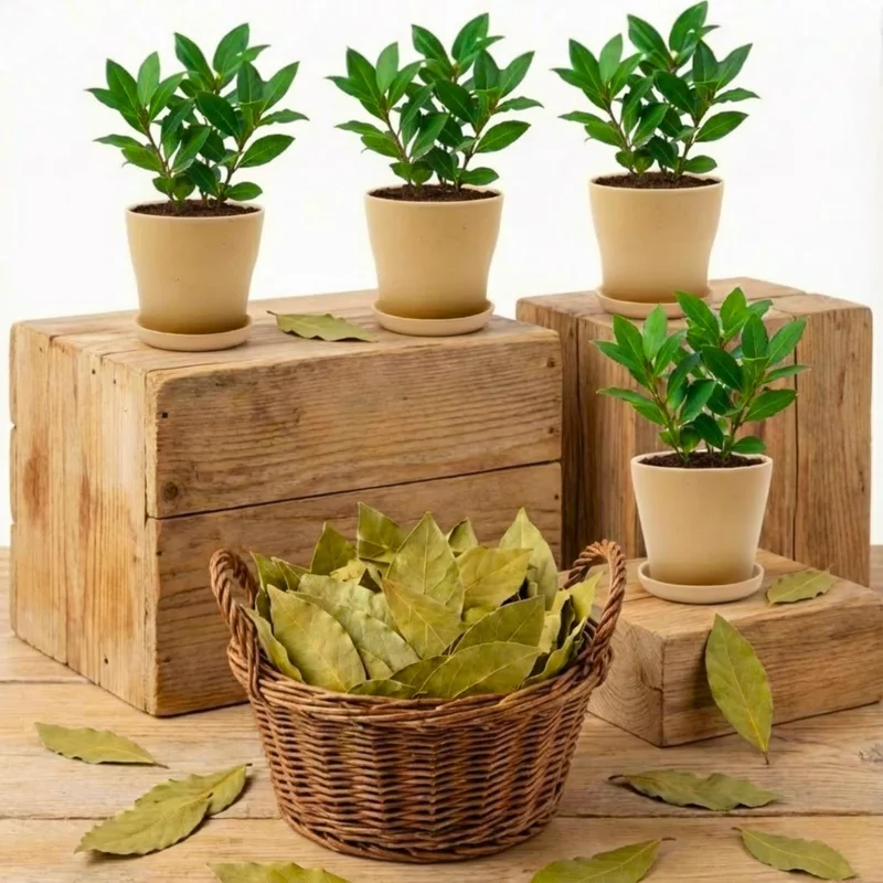 Laurus Nobilis Bay Leaf Live Plant – 5-7 Inch Tall Sweet Bay Laurel for Planting - Image 4