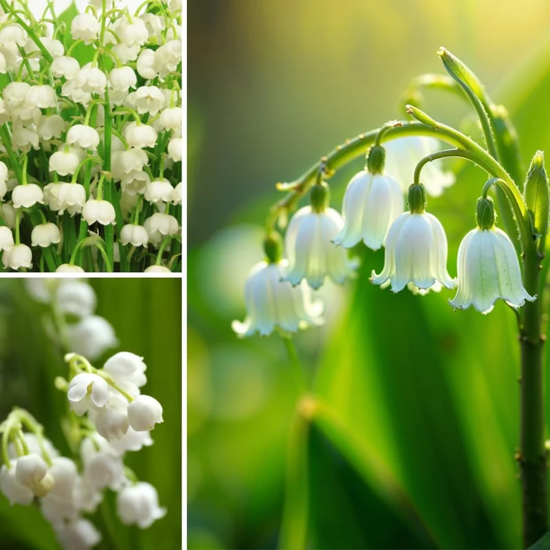 Lily of the Valley Bulbs - 5 Count White Fragrant Flowers for Outdoor - Image 3