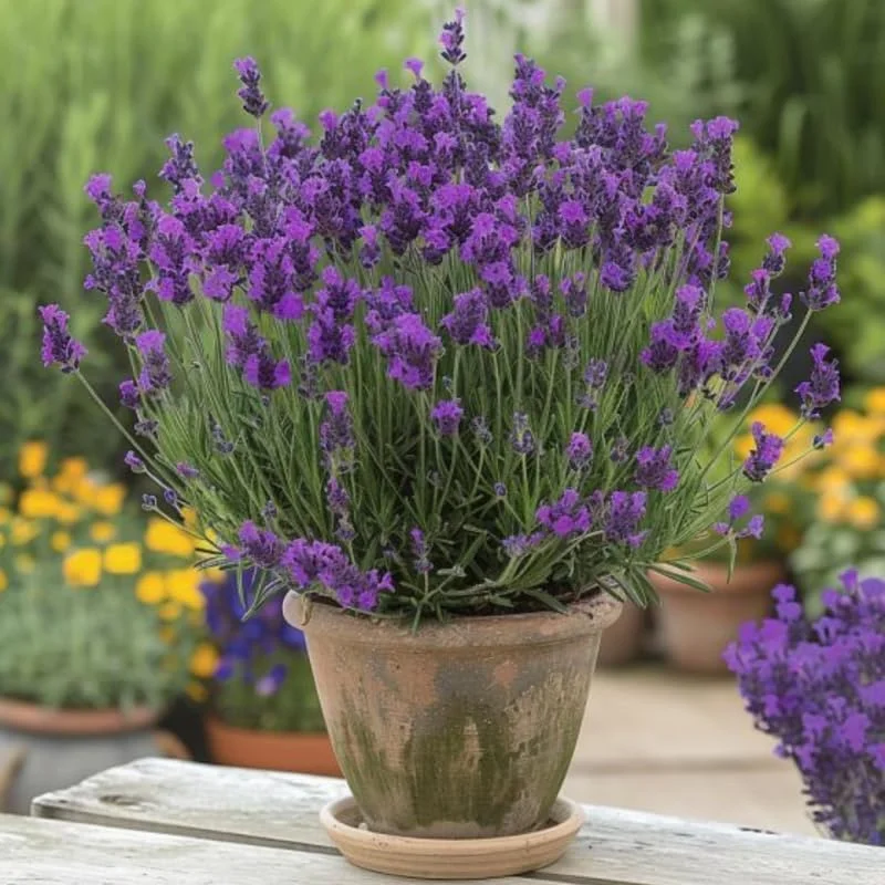 Provence Lavender Plant Live, 2-Pack, 4-8 inch Bare Root, Fragrant Purple Flowers, Outdoor - Image 5