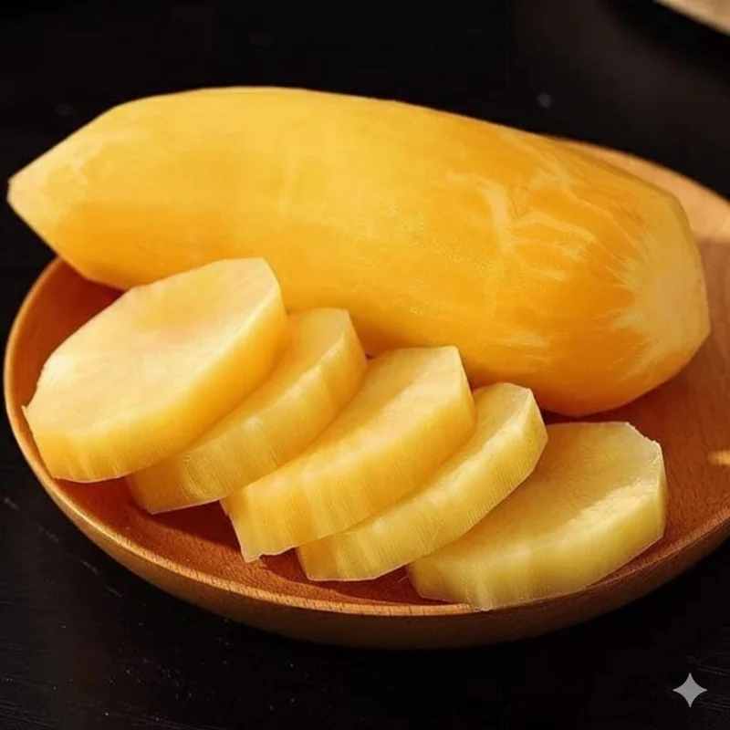 Yacon Live Plant Root - Peruvian Ground Apple Smallanthus sonchifolius edible tuber - Image 3