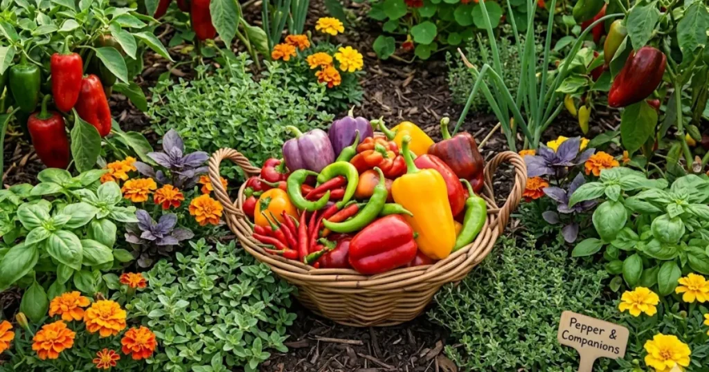 Top Pepper Companion Plants: Boost Yield & Save Space