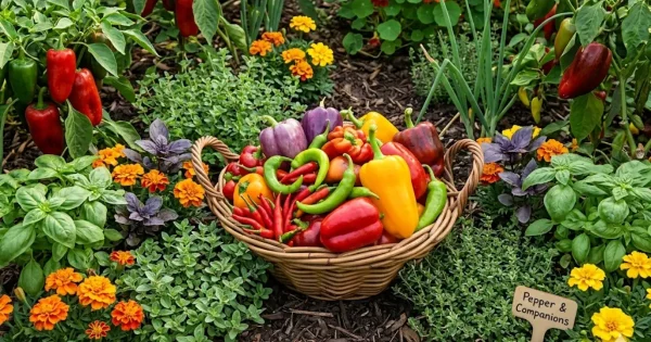 Top Pepper Companion Plants: Boost Yield & Save Space