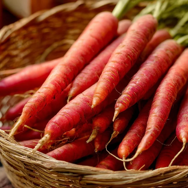Atomic Red Carrot Seeds - 150 Count Heirloom Vibrant Red Antioxidant-Rich - Image 2