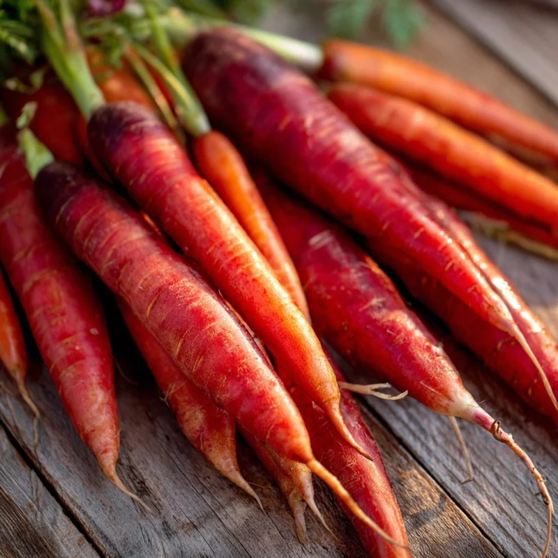 Atomic Red Carrot Seeds - 150 Count Heirloom Vibrant Red Antioxidant-Rich - Image 3