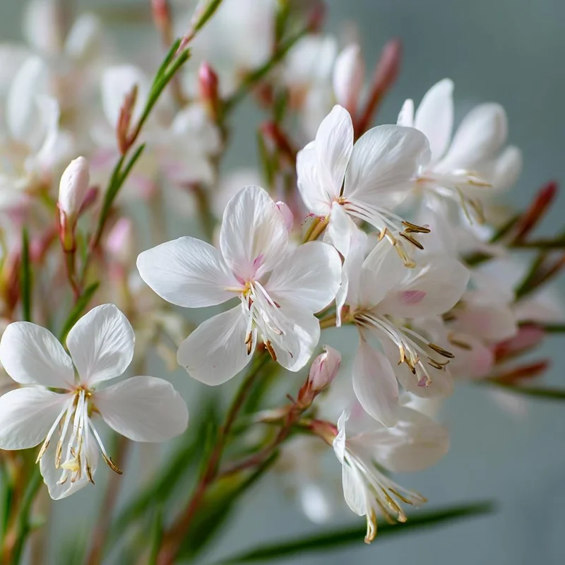Biennial Gaura Seeds - 25 Seeds | Elegant White & Pink Butterfly Flowers Outdoor - Image 2