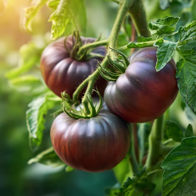 Black Brandywine Tomato Seeds - Heirloom Purple-Black Beefsteak Variety - 30 Count - Image 2