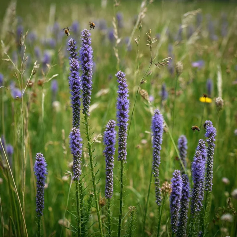 Blue Vervain Seeds - 200 Seeds - Vibrant Blue Blooms - Perennial for Pollinator Gardens - Image 2