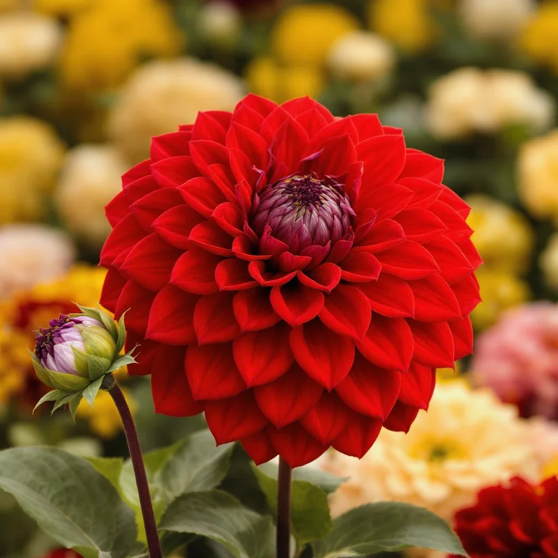 California Giant Zinnia Seeds – Heirloom Double Blooms, Vibrant Colors – 50 Seeds - Image 4
