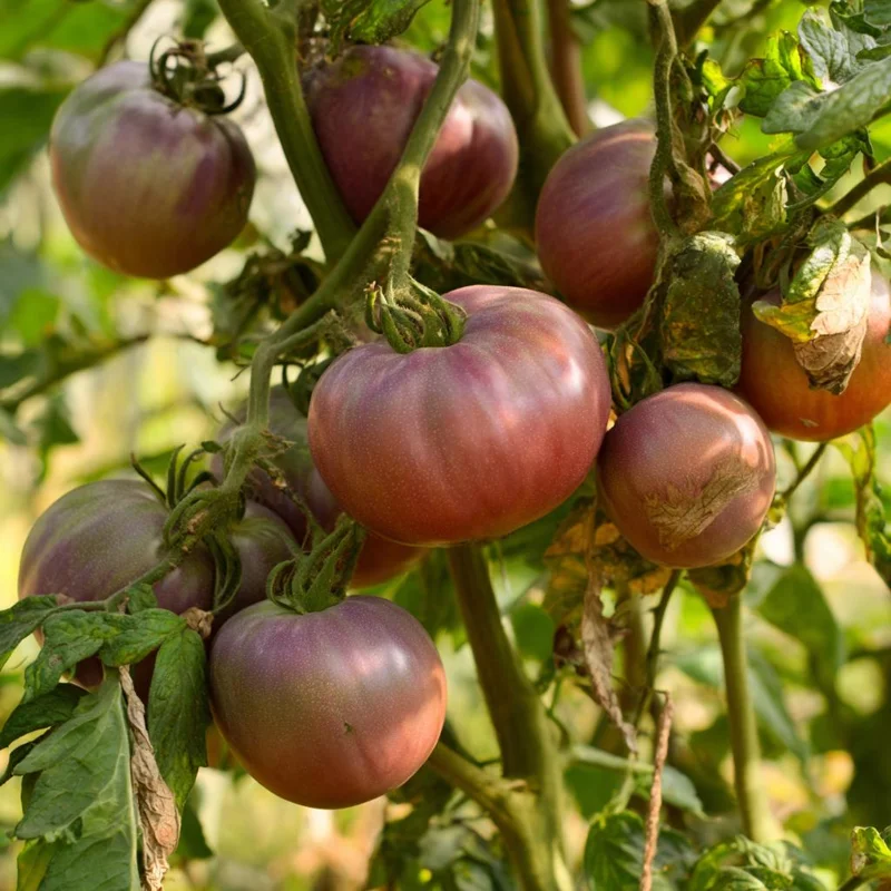 Cherokee Purple Tomato Seeds - Heirloom, Smoky-Sweet Flavor (60 Seeds) - Image 2