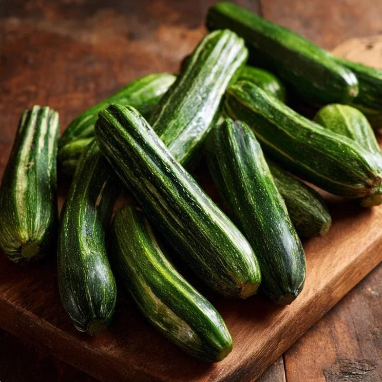 Cocozelle Summer Squash Zucchini Seeds - 20 Heirloom Cucurbita pepo - Image 1