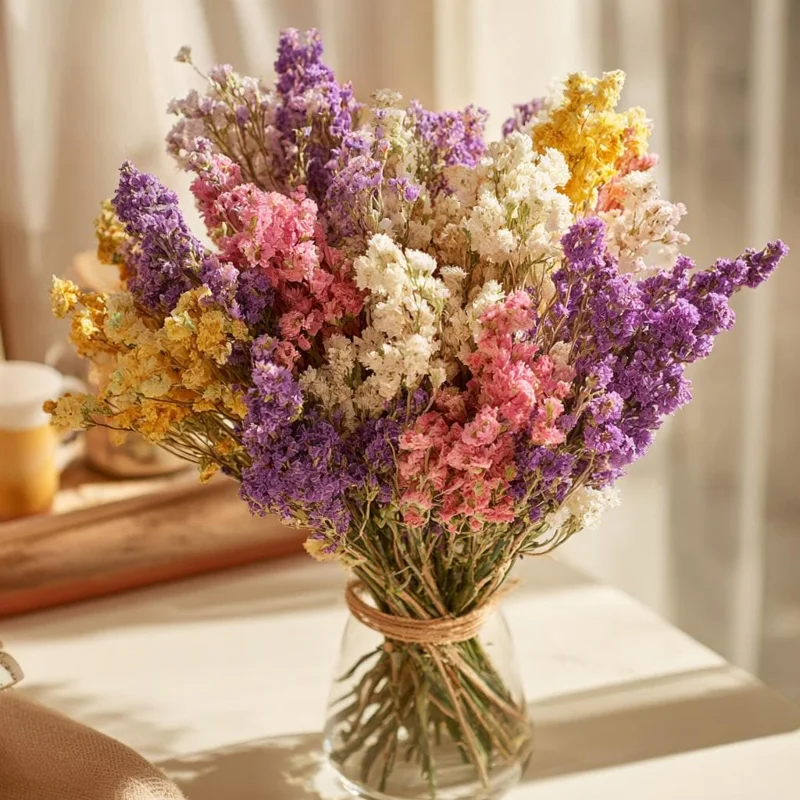 Colorful Statice Seed Mix – Limonium Sinuatum – 50 Seeds – Fresh & Dried Flowers - Image 2