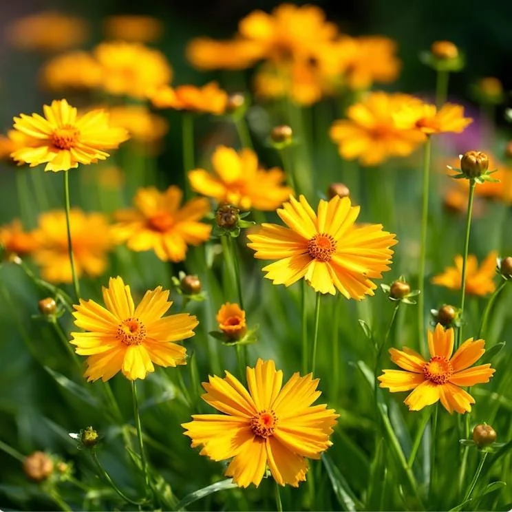 Coreopsis Lanceolata Seeds – 200 Dwarf Golden-Yellow Blooms Perennial - Image 2