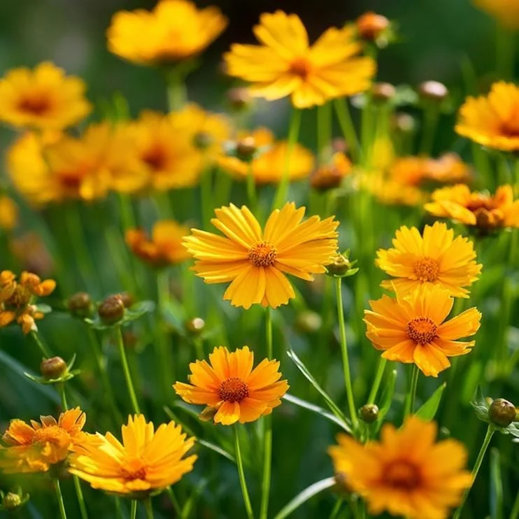 Coreopsis Lanceolata Seeds – 200 Dwarf Golden-Yellow Blooms Perennial - Image 3