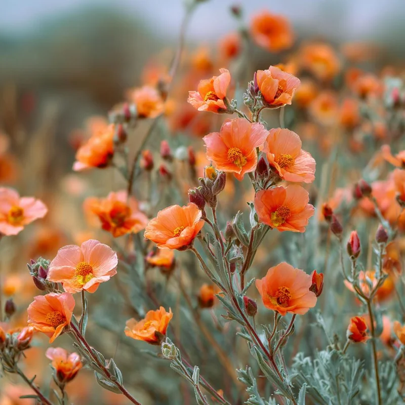 Desert Globemallow Seeds - Sphaeralcea ambigua Wildflower - 100 Seed Pack - Image 1