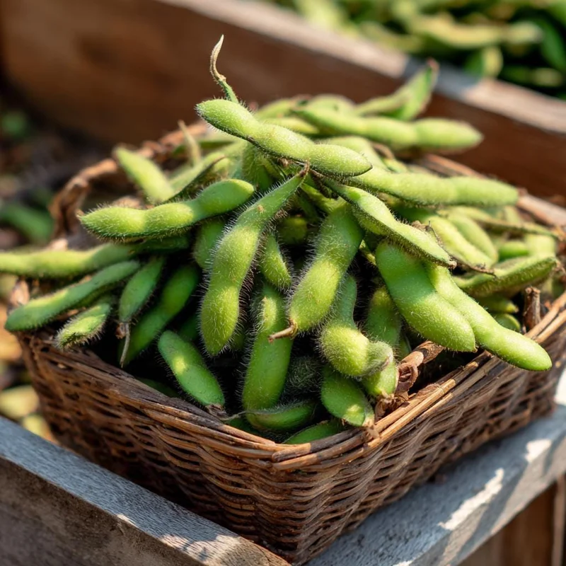 Edamame Seeds - Tender Soybean Seeds for Home Gardens - 25 Seeds - Image 1
