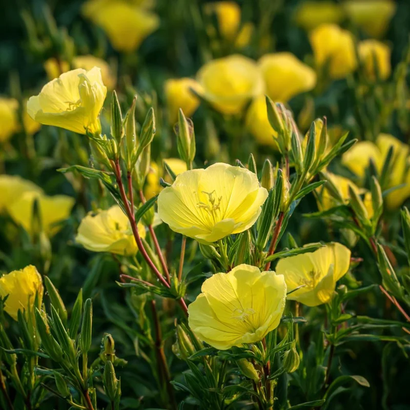 Evening Primrose Seeds 150 Count - Fragrant Yellow Blooms Oenothera Biennis - Image 1