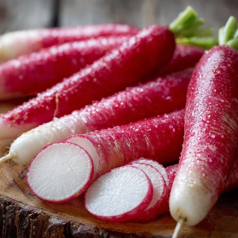 French Breakfast Radish Seeds - 250 Crisp Mild Heirloom Radish Seeds - Image 3