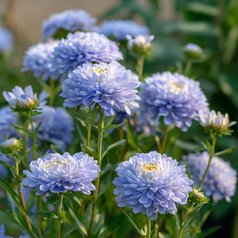 Gala Blue Aster Seeds - 25 Seeds - Rich Blue-Purple Blooms for Gardens & Cut Flowers - Image 4