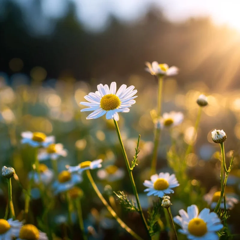 German Chamomile Seeds – 3500 Heirloom Matricaria Chamomilla – Herbal Tea Plant - Image 3