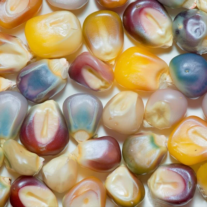 Glass Gem Corn Seeds – 25 Multicolored Heirloom Ornamental Corn Seeds - Image 5