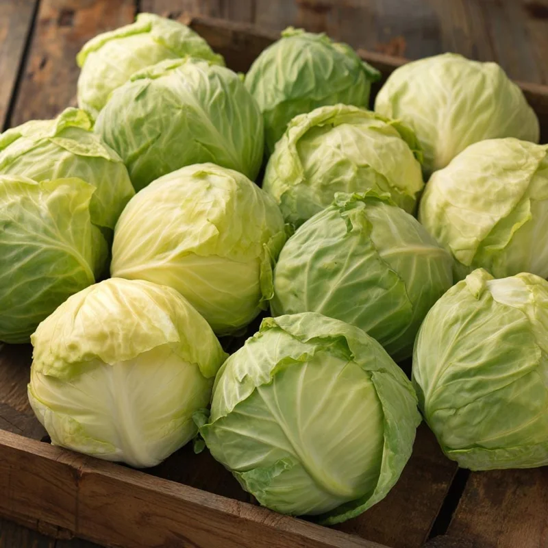 Golden Acre Cabbage Seeds – Heirloom Variety, Sweet & Crisp, 200 Seeds - Image 1