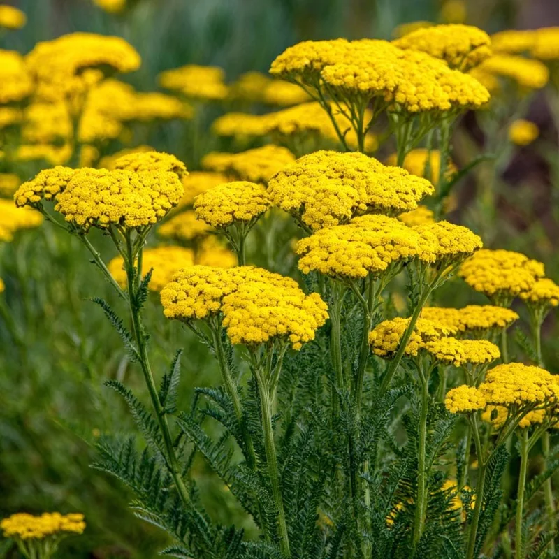 Golden Yarrow Seeds - 500 Heirloom Achillea filipendulina for Pollinators - Image 5