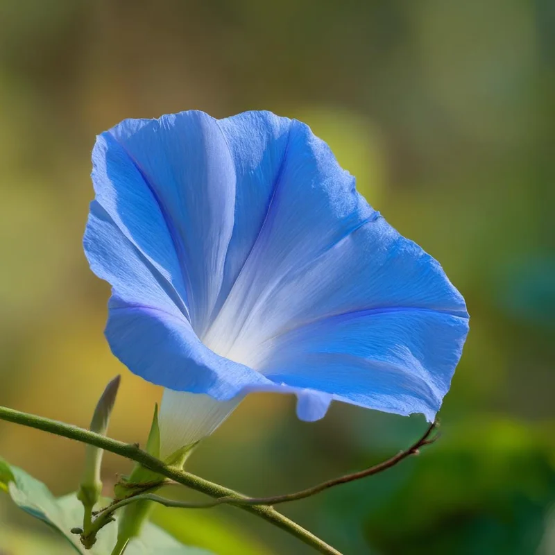 Heavenly Blue Morning Glory Seeds – Sky-Blue Climber, Pollinator Friendly (50 Seeds) - Image 2
