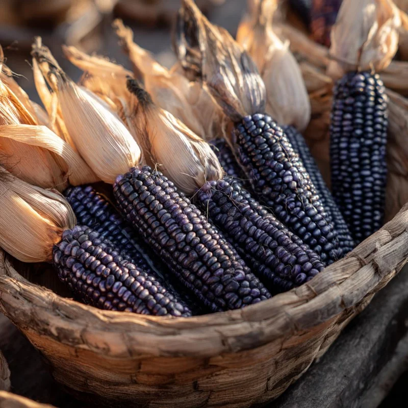 Hopi Blue Corn Seeds - Zea mays 25 Seeds Heirloom Nutty Flavor - Image 3