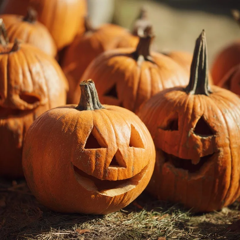 Jack O' Lantern Pumpkin Seeds - 20 Seeds - Classic Carving Variety - Image 2