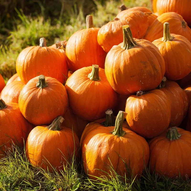 Jack O' Lantern Pumpkin Seeds - 20 Seeds - Classic Carving Variety - Image 1