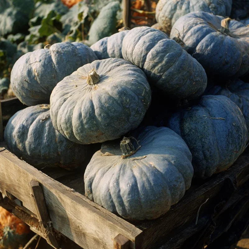 Jarrahdale Pumpkin Seeds – Heirloom Blue-Green Cucurbita Maxima – 10 Seeds - Image 2