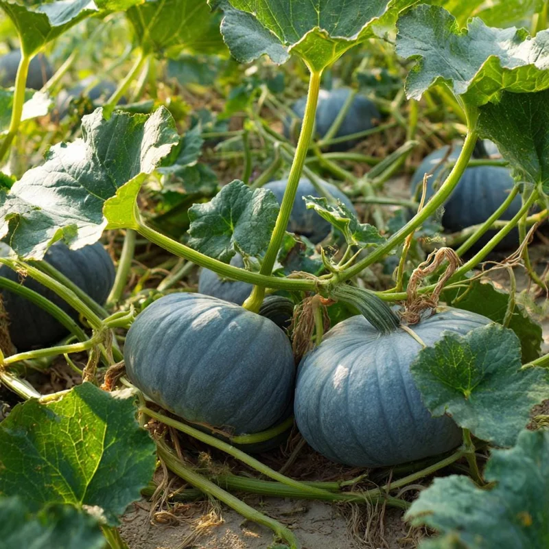 Jarrahdale Pumpkin Seeds – Heirloom Blue-Green Cucurbita Maxima – 10 Seeds - Image 3