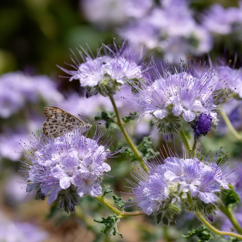 Lacy Phacelia Seeds - 100 Count - Delicate Purple Blooms, Pollinator Magnet - Image 2