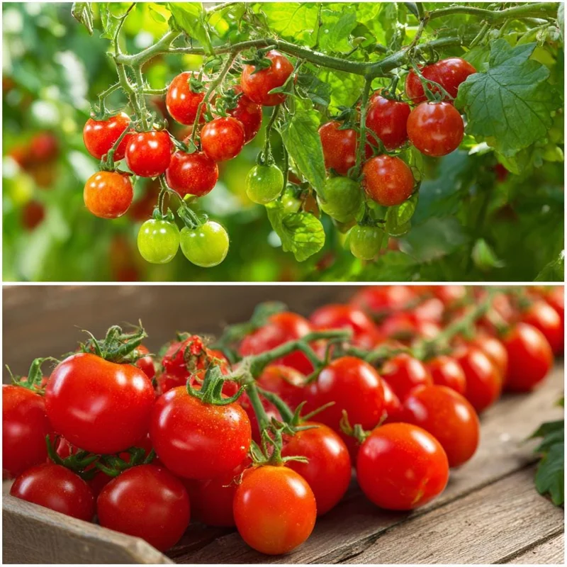 Large Red Cherry Tomato Seeds – Heirloom Variety – High-Yield – 50 Seeds - Image 2