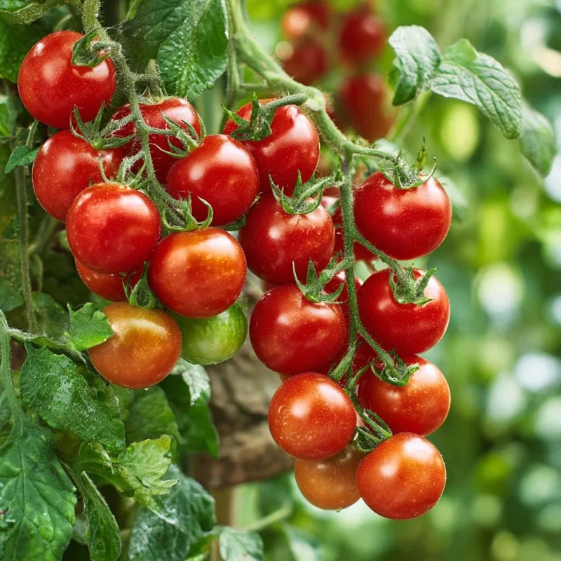 Large Red Cherry Tomato Seeds – Heirloom Variety – High-Yield – 50 Seeds - Image 1