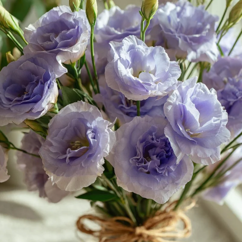 Lavender Lisianthus Seeds - Pale Lavender Eustoma Grandiflorum, 25 Seeds - Image 2