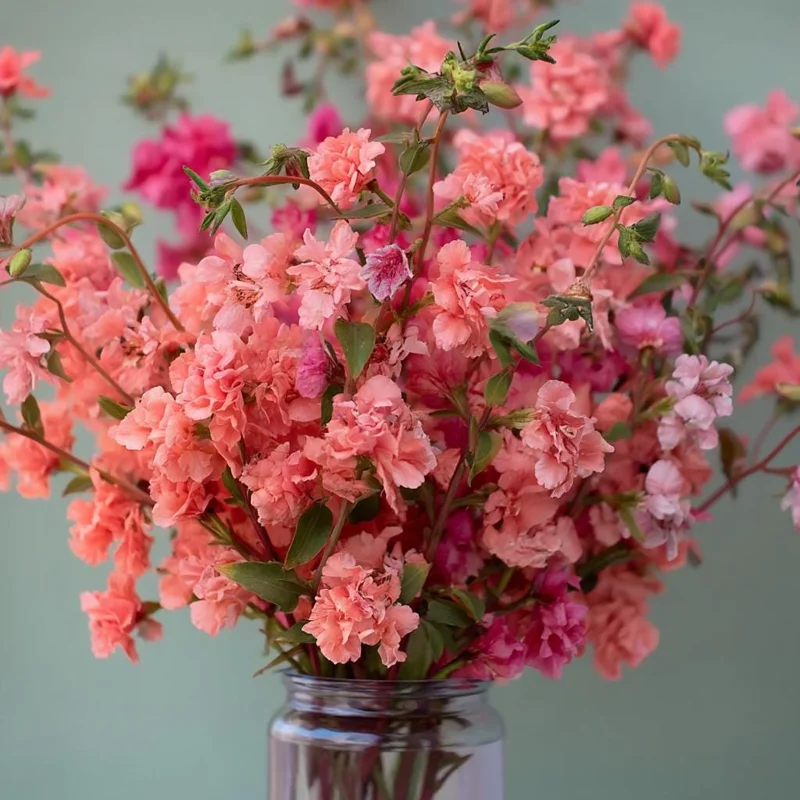 Light Salmon Clarkia Seeds - 50 Soft Salmon-Pink Wildflower Seeds - Image 1