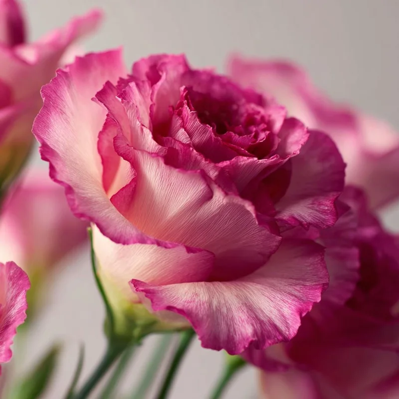 Lisianthus Seeds Arena III Red F1 - Rich Berry Rose Eustoma Grandiflorum - 25 Seeds - Image 4