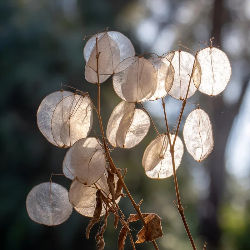 Money Plant Seeds - Lunaria Biennis Silver Dollar Plant - 50 Seeds Biennial - Image 6