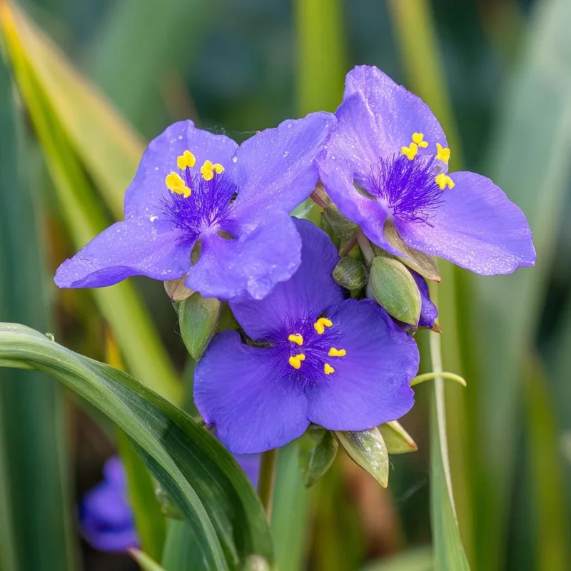 Ohio Spiderwort Seeds - Tradescantia ohiensis - 100 Seeds - Native Wildflower Perennial - Image 1