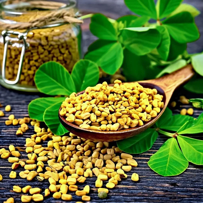 Organic Fenugreek Seeds - Trigonella foenum-graecum Herb, 250 Seeds - Image 1