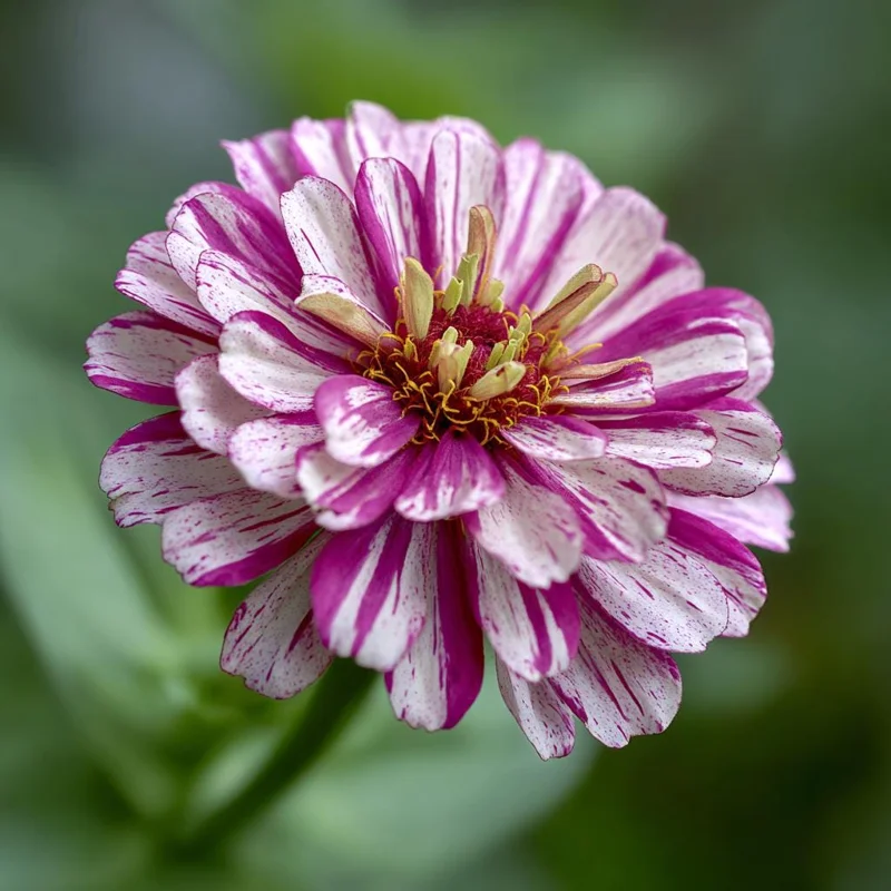Peppermint Stick Zinnia Seeds 25 Seed Mix Heirloom Vibrant Garden Blooms - Image 4